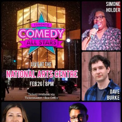 Toronto Comedy All Stars - NAC - February 26, 2022