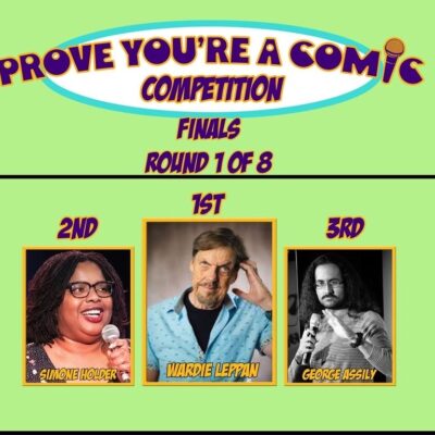 “Prove You’re a Comic” Competition – August 9, 2022 - September 11, 2022