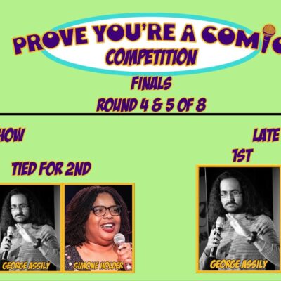 “Prove You’re a Comic” Competition – August 9, 2022 - September 11, 2022